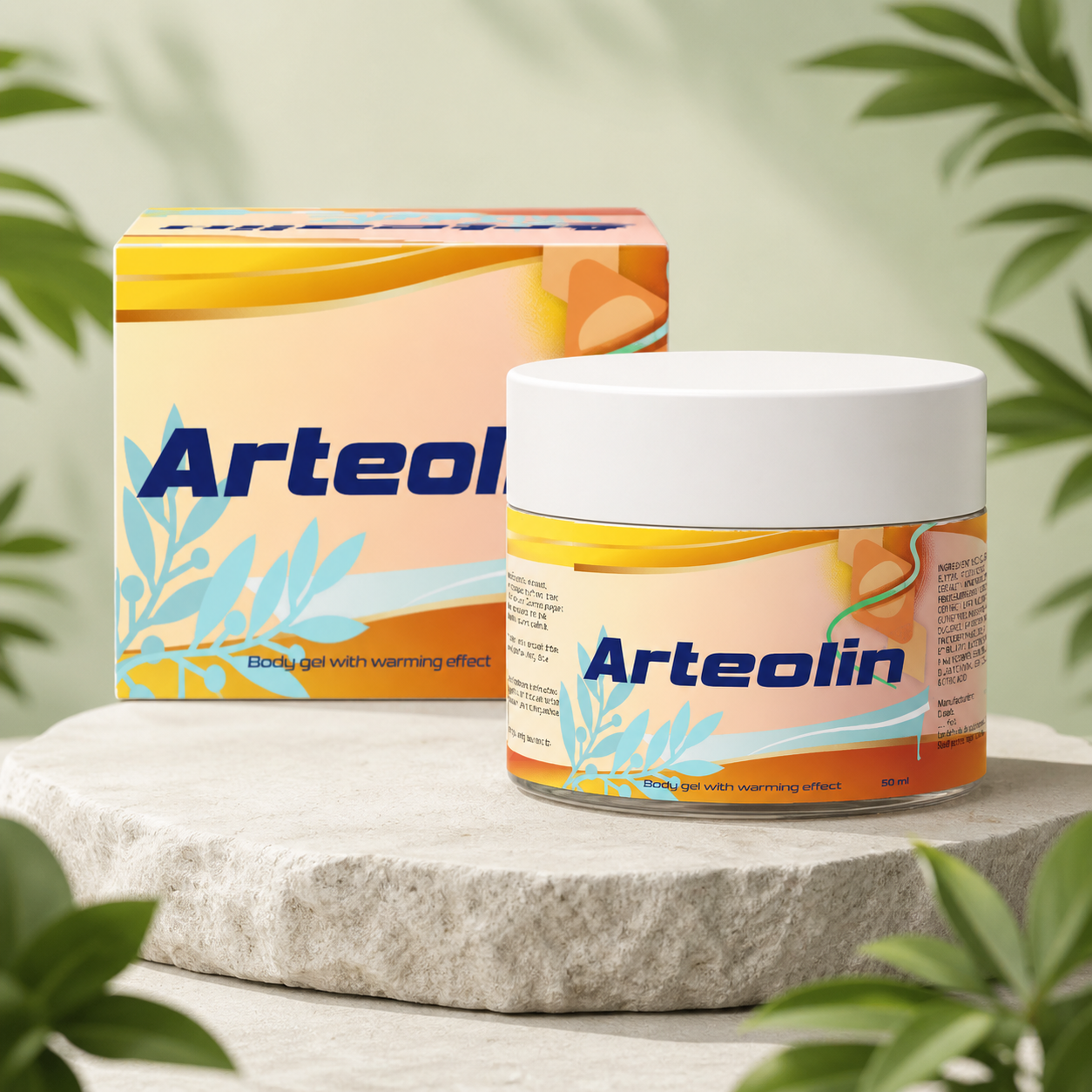 Бурканче Arteolin с опаковката му